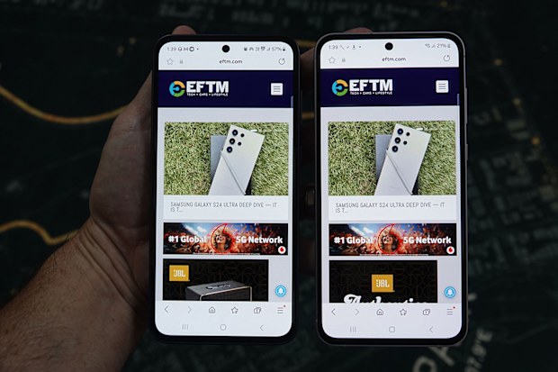 9PR: Samsung Galaxy A35 and A55 side by side.