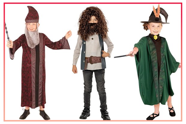 9PR: Rubie's Harry Potter Dumbledore, Hagrid and Professor Mcgonagall