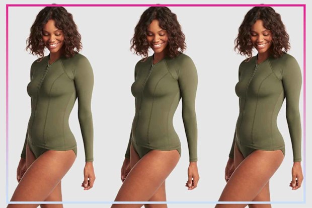 9PR: Sea Level Australia Essentials Long Sleeve Rash Vest - Full Zipper