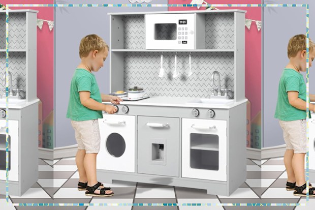 9PR: Bopeep Kids Modern Kitchen Playset