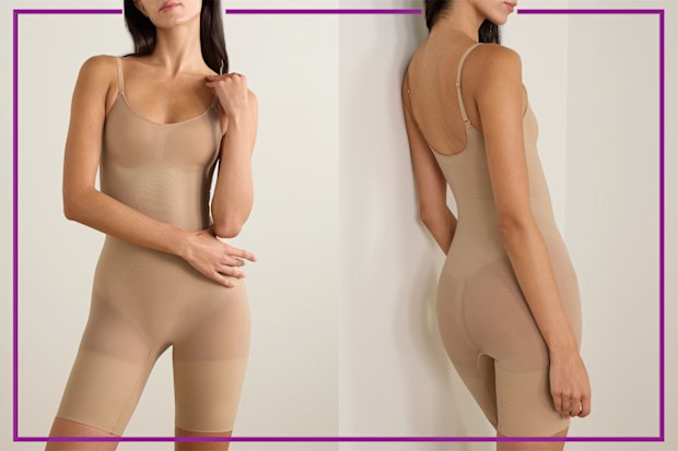 9PR: Seamless Sculpt Mid Thigh Bodysuit