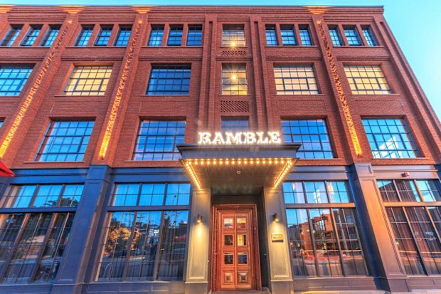 The Ramble hotel facade