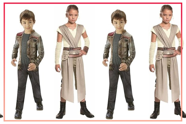 9PR: Rubie's Star Wars Rey and Finn