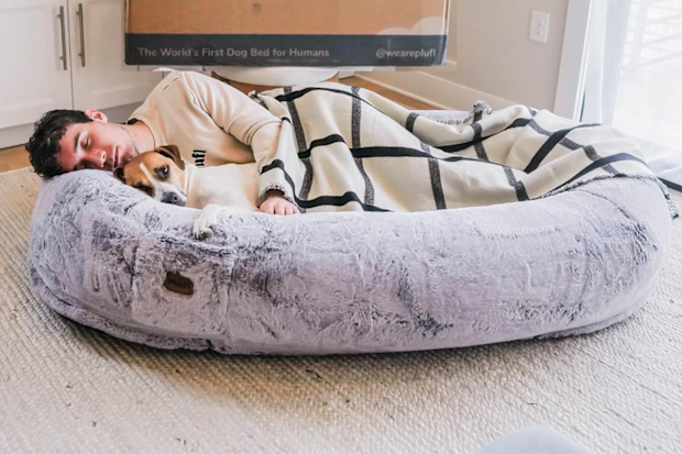 9PR: Plufl Human Dog Bed