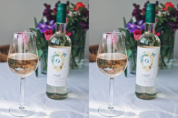 9PR: VINA'0° Le Chardonnay Alcohol-Free Organic White Wine, 750mL