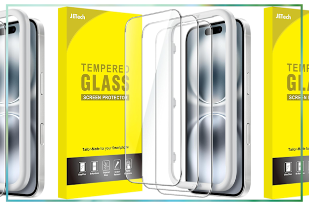 9PR: JETech Screen Protector, 3-Pack