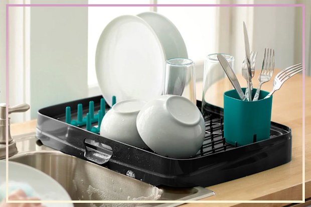 9PR: RECYCLINE DISH CADDY JETBLACK