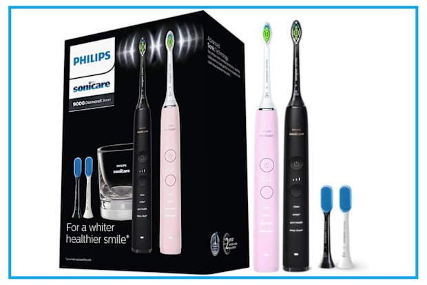 9PR: Philips Sonicare DiamondClean 9000 Electric Toothbrush Bundle Pack
