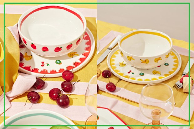 9PR: In The Roundhouse Fruit Bowl Set
