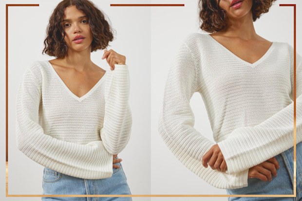 9PR: Atmos&Here Organic Cotton Open Knit Crop