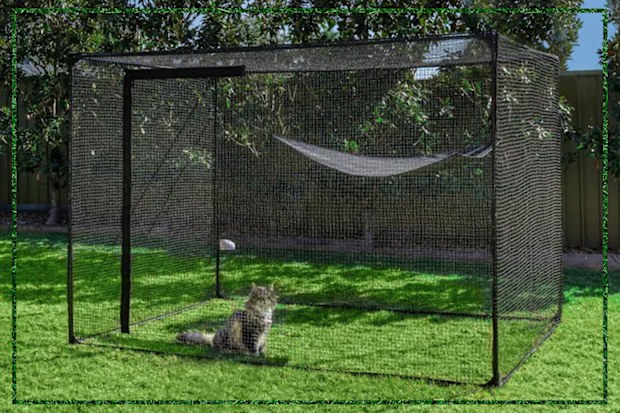 9PR: Catnets Fortress Cat Enclosure