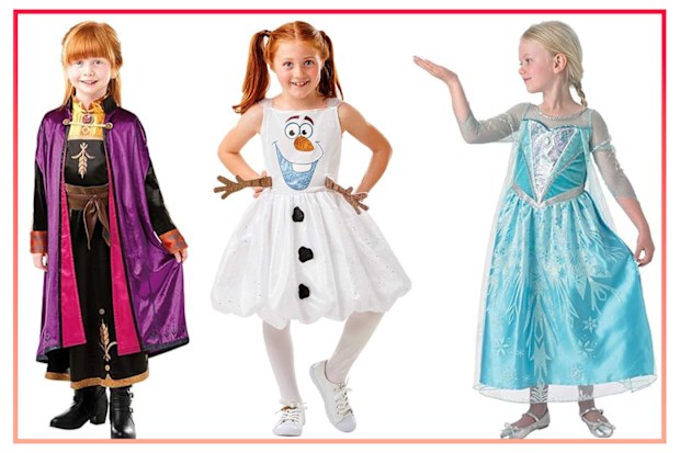 9PR: Rubie's Elsa, Anna and Olaf from Frozen