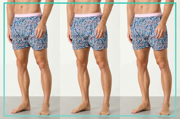 9PR: M.J. Bale Positano Printed Boxer Shorts