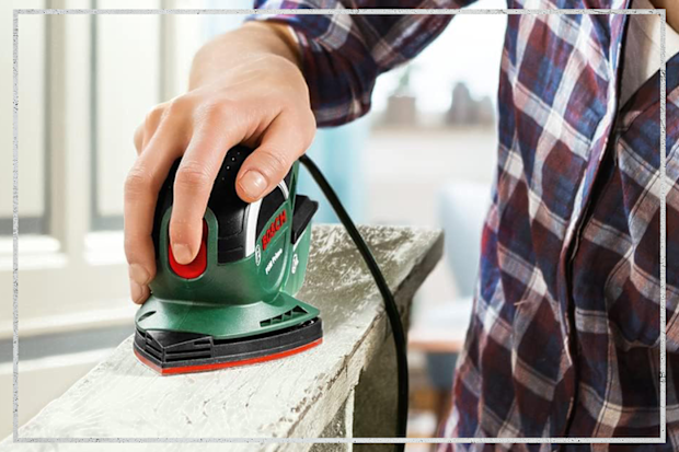 9PR: Bosch Home & Garden 50W Electric Detail Palm Sander Compact Kit
