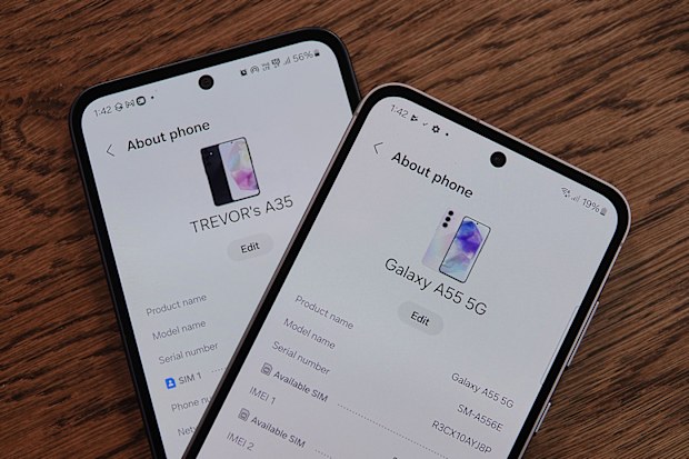 9PR: Samsung A35 and A55