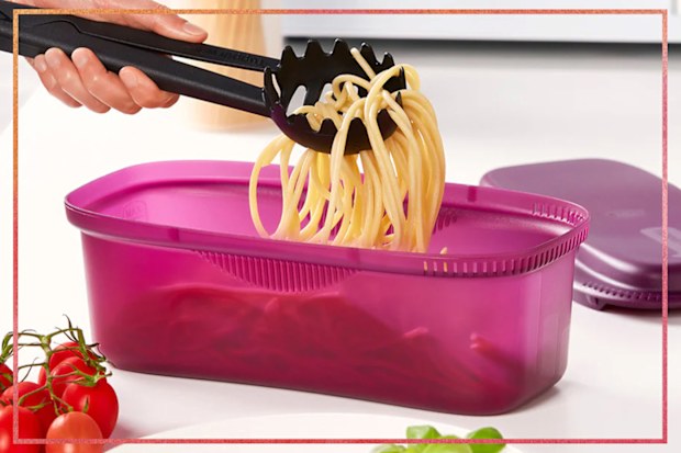 9PR: Tupperware Microwave Pasta Maker