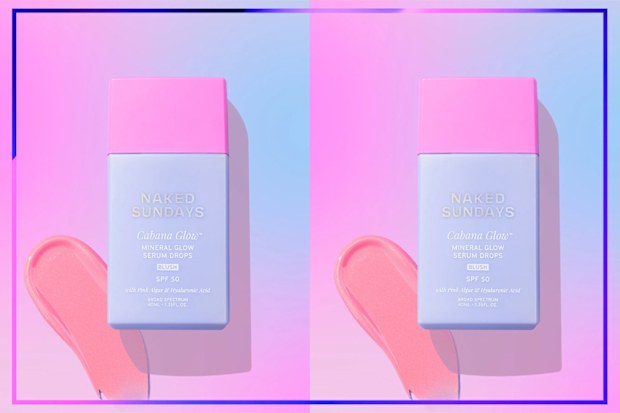 9PR: Naked Sundays CabanaGlow SPF50 Mineral Luminizing Blush Serum