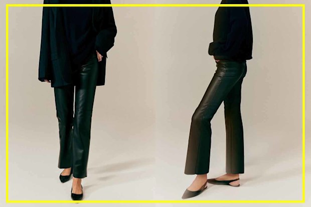 9PR: H&M Coated Leggings