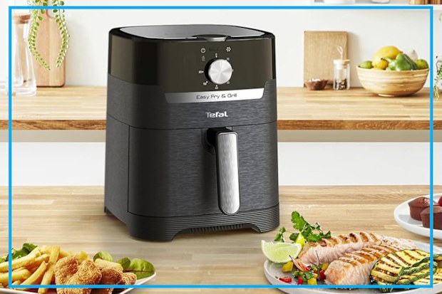 9PR: Tefal Easy Fry and Grill Classic 2-in-1 Air Fryer and Grill, 4.2L
