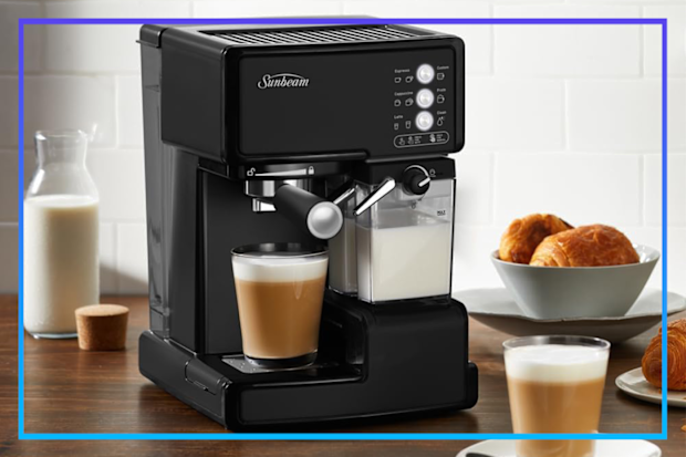 9PR: Sunbeam Café Barista One-Touch Espresso, Latte & Cappuccino Coffee Maker