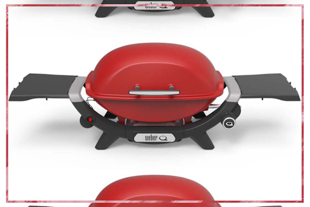 9PR: Weber Q 2000N Gas Barbecue, Flame Red