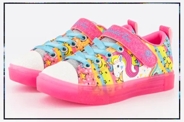 9PR: Skechers Kids Twinkle Toes Twinkle Sparks Ice Unicorn Burst