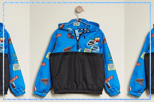 9PR: Nike Half Zip Anorak Jacket, Light Photo Blue