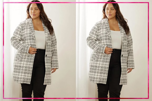 9PR: Atmos&Here Marlowe Check Coat

