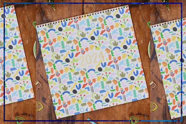 9PR: Write to Me 2024 Linen Wall Planner & Calendar