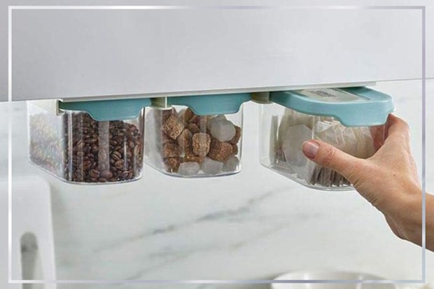 9PR: Joseph Joseph CupboardStore 3-Piece Under-Shelf Storage Containers