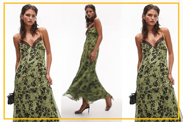 9PR: Topshop Maxi Slip Dress