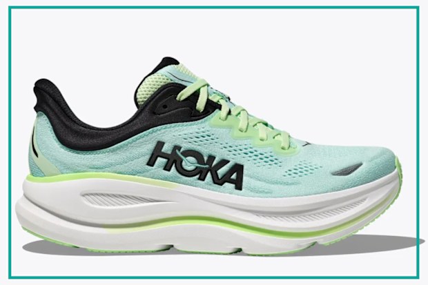 9PR: Hoka Bondi 9 Men's Luna Moth/Blue Spark