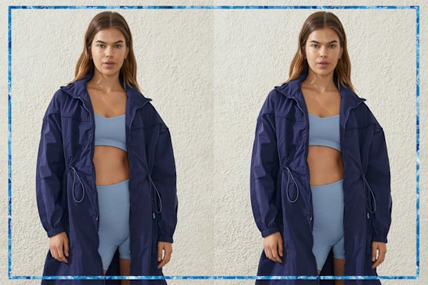 9PR: Cotton On Body Active Longline Anorak
