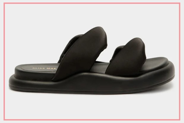 9PR: Therese Sandals in Black Alias Mae