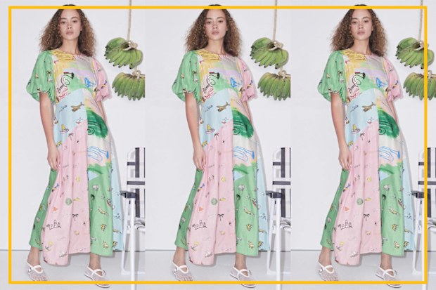 9PR: Alemais Jet Midi Dress
