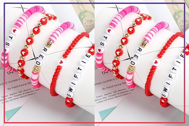 9PR: Taylor Friendship Bracelet Red Era.