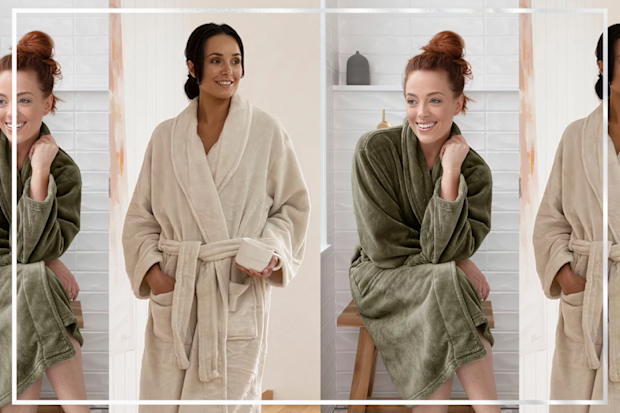 9PR: Bambury Microplush Bathrobe