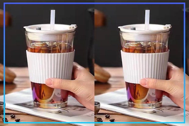 9PR: Max Mana Glass Cup, 450mL, White