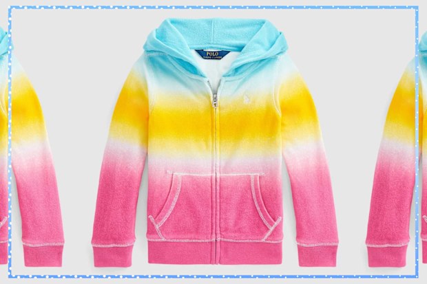 9PR: Polo Ralph Lauren Ombre Terry Full-Zip Hoodie 