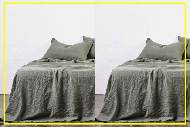9PR: IN BED Linen Flat Sheet Black Friday Deal