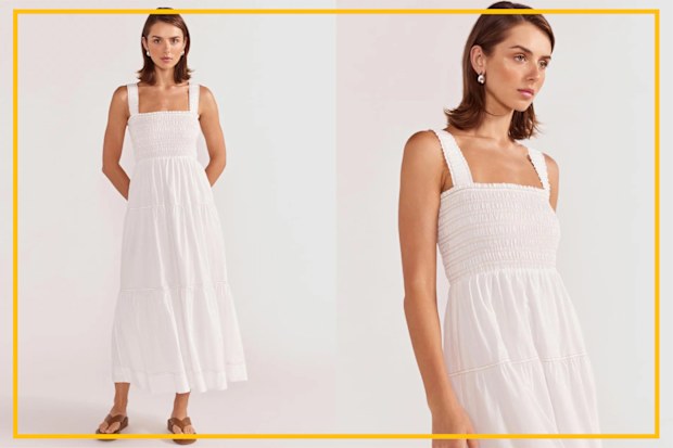 9PR: Staple the Label Maya Shirred Sundress