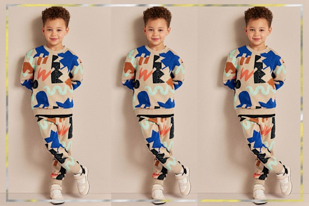 9PR: H&M Pattern Sweater and Track Pants