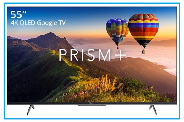 9PR: Prism+ 55-Inch Q55 4K UHD Google TV