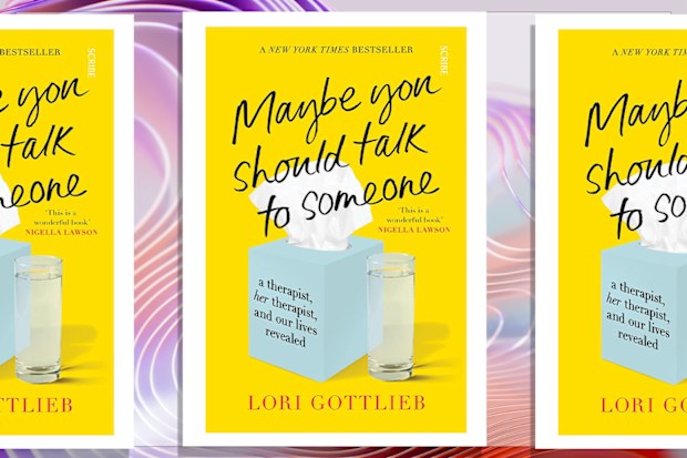 9PR: Maybe You Should Talk to Someone, by Lori Gottlieb book cover