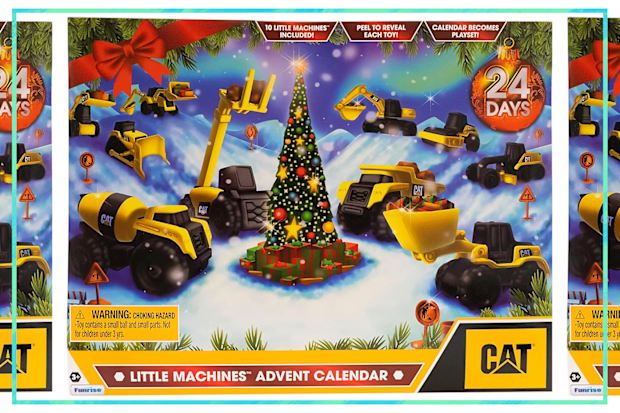 9PR: CAT Construction Toy Little Machines Advent Calendar