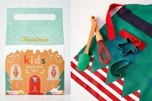 9PR: The Cooks Collective Christmas Elf Kids Baking Set