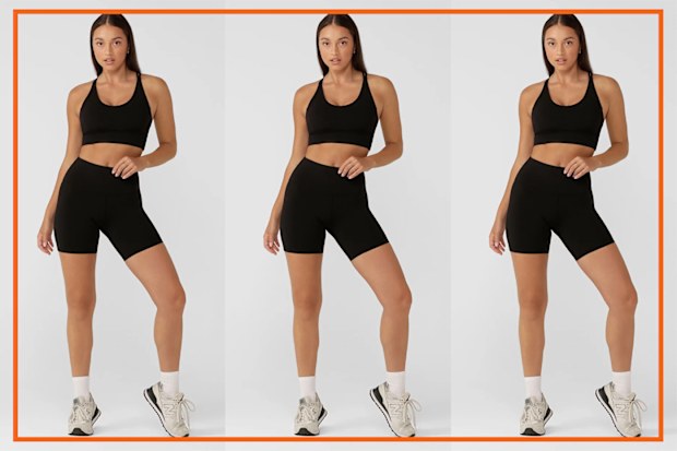 9PR: Lorna Jane Lotus No Chafe 12cm Bike Shorts