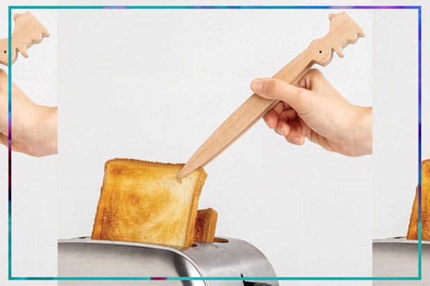 9PR: OTOTO Bernie Bunny Toaster Tongs