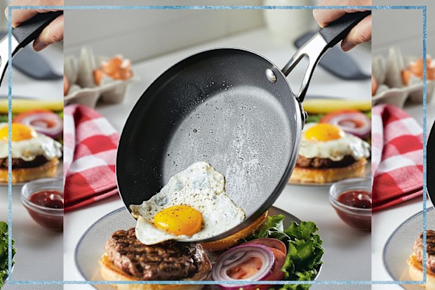 9PR: KitchenAid Stainless Steel Non-Stick Frying Pan, 20cm
