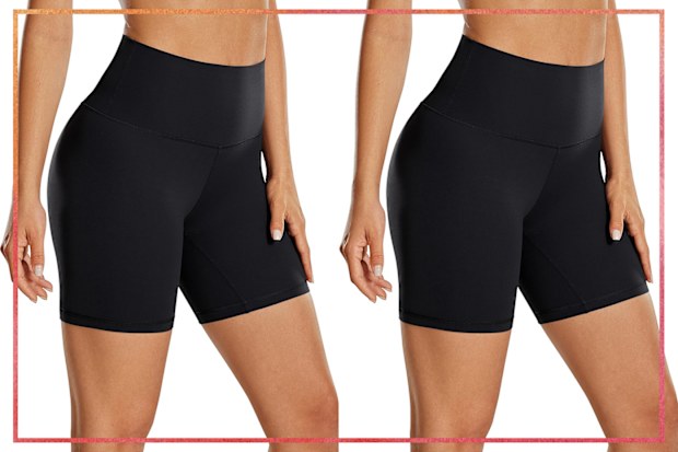 9PR: CRZ YOGA Womens Butterluxe Biker Shorts